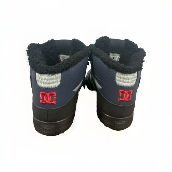 DC Shoes Pure High-top Wc Winter Mens Skate Sneakers in Navy & Black Sample Shoe - Picture 5 of 7